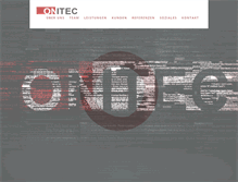 Tablet Screenshot of onitec.de
